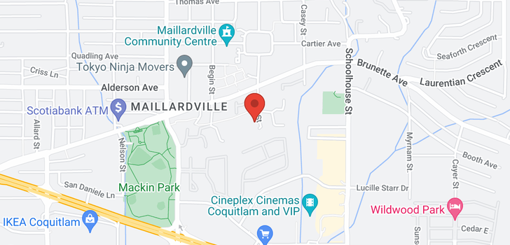 map of 306 98 LAVAL STREET